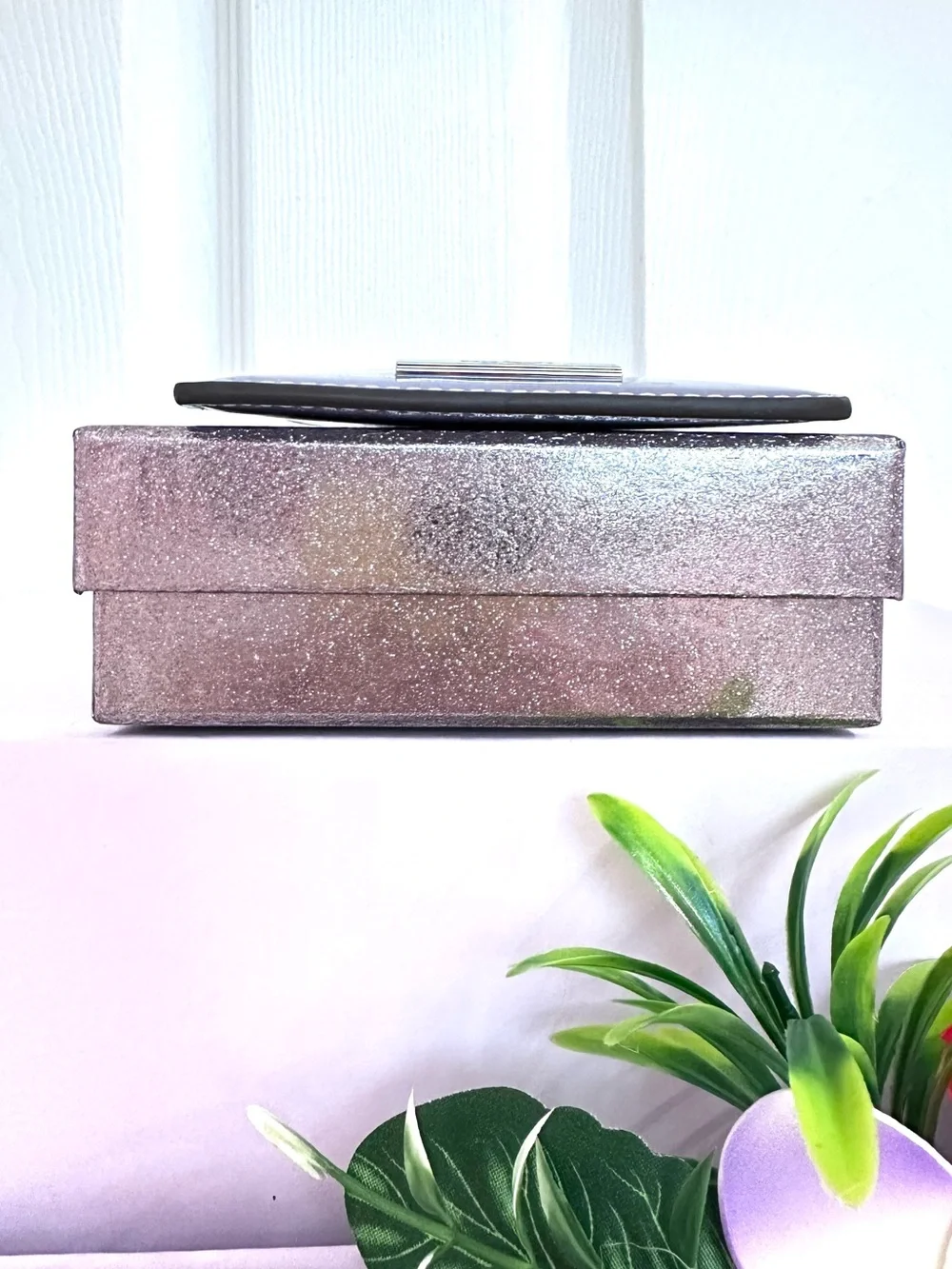 KATE SPADE ~ KS New York Kenzie Iridescent Lavender Card Holder